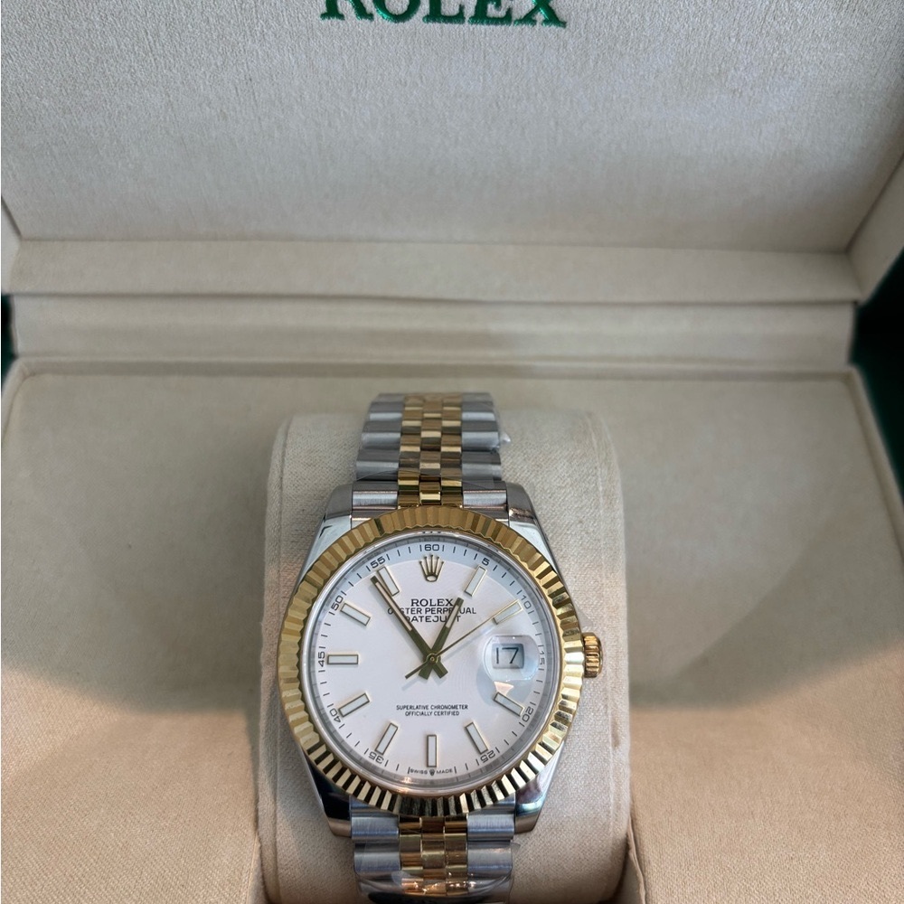 Datejust Gold and Silver Watch